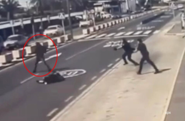Havalimanında polis ve yolculara saldıran saldırgan, polis tarafından öldürüldü