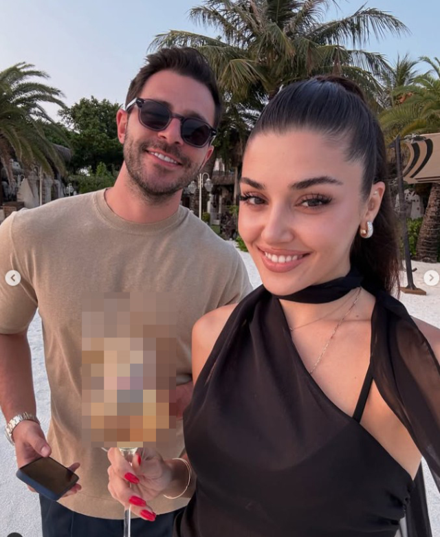 Hande Erçel'den ayrılık iddialarına fotoğraflı yanıt