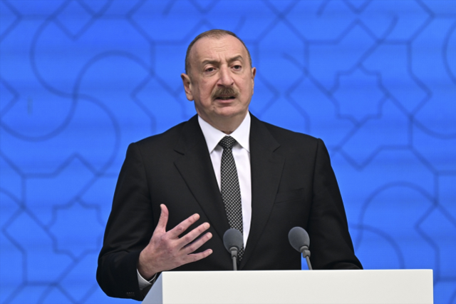 Cumhurbaşkanı Erdoğan'dan Azerbaycan'da dikkat çeken mesaj: Üç devlet tek millet