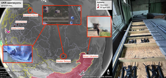 Ukrayna'nın Rusya'nın kalbine yaptığı saldırılarda hasarın boyunu çok büyük
