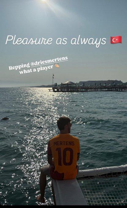 Tottenham'ın yıldızı Maddison Galatasaray formasını giydi, taraftarları heyecan bastı