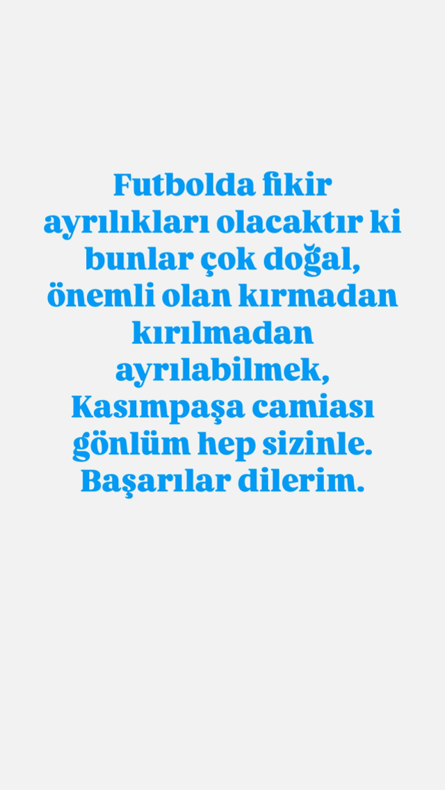 Kasımpaşa Teknik Direktörü Burak Yılmaz görevini bıraktı
